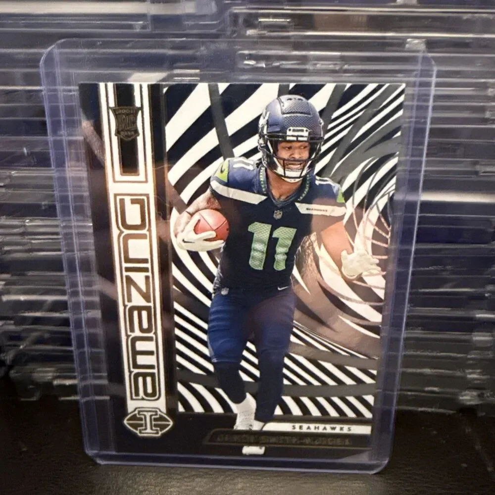 2023 Panini Illusions Jaxon Smith-Njigba Rookie #91 Seattle Seahawks Football
